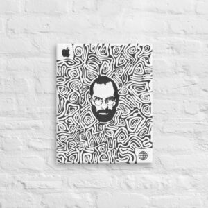 Steve Jobs Icon by Rachid Kallamni